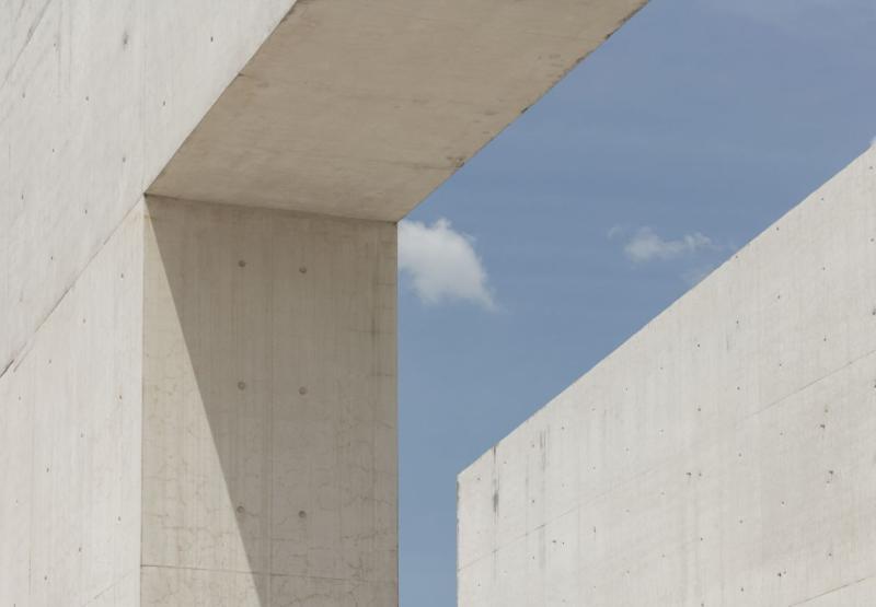 Abstract image of concrete shape